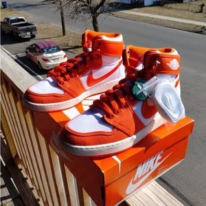 Jordan 1 ajko orange rush size 10 men